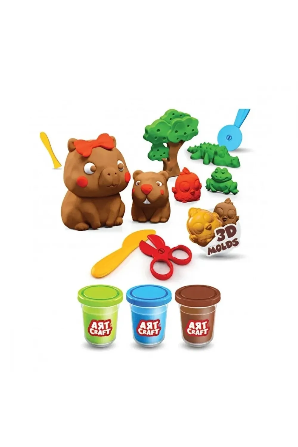 04136 ART CRAFT CAPY BARA HAMUR SET 168 GR