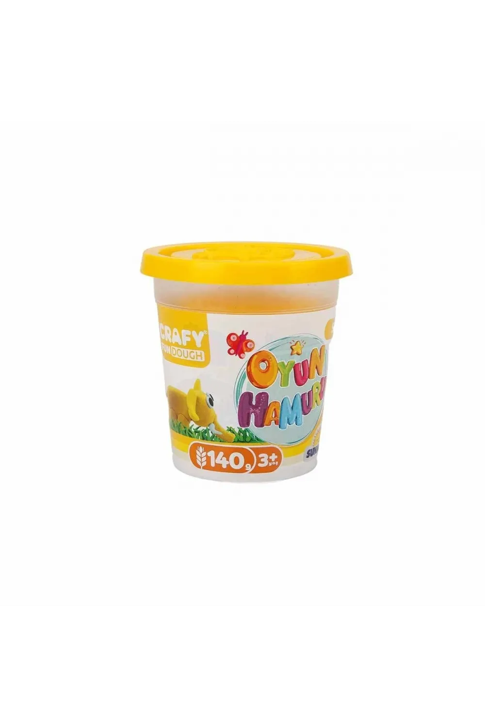 0915 Crafy 4lü Oyun Hamuru 560 gr.