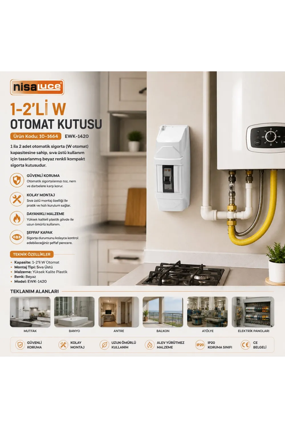 1-2 Sigorta Otomat Kutusu