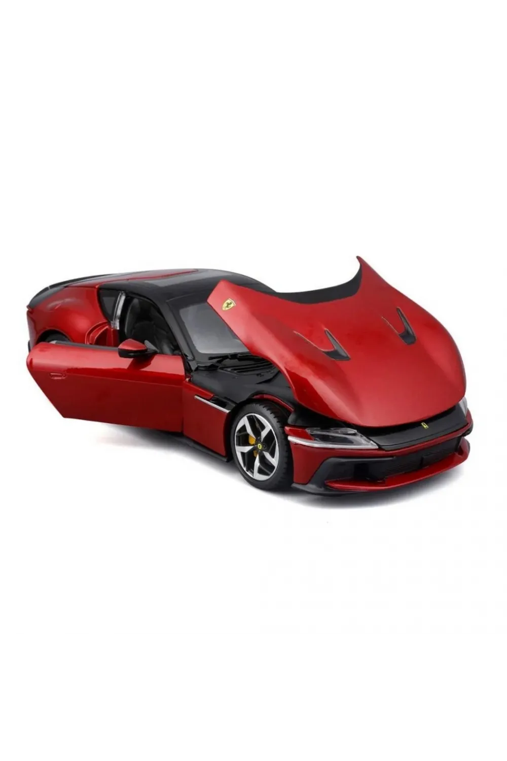 1/24 12 Cilindiric Kırmızı Model Araba