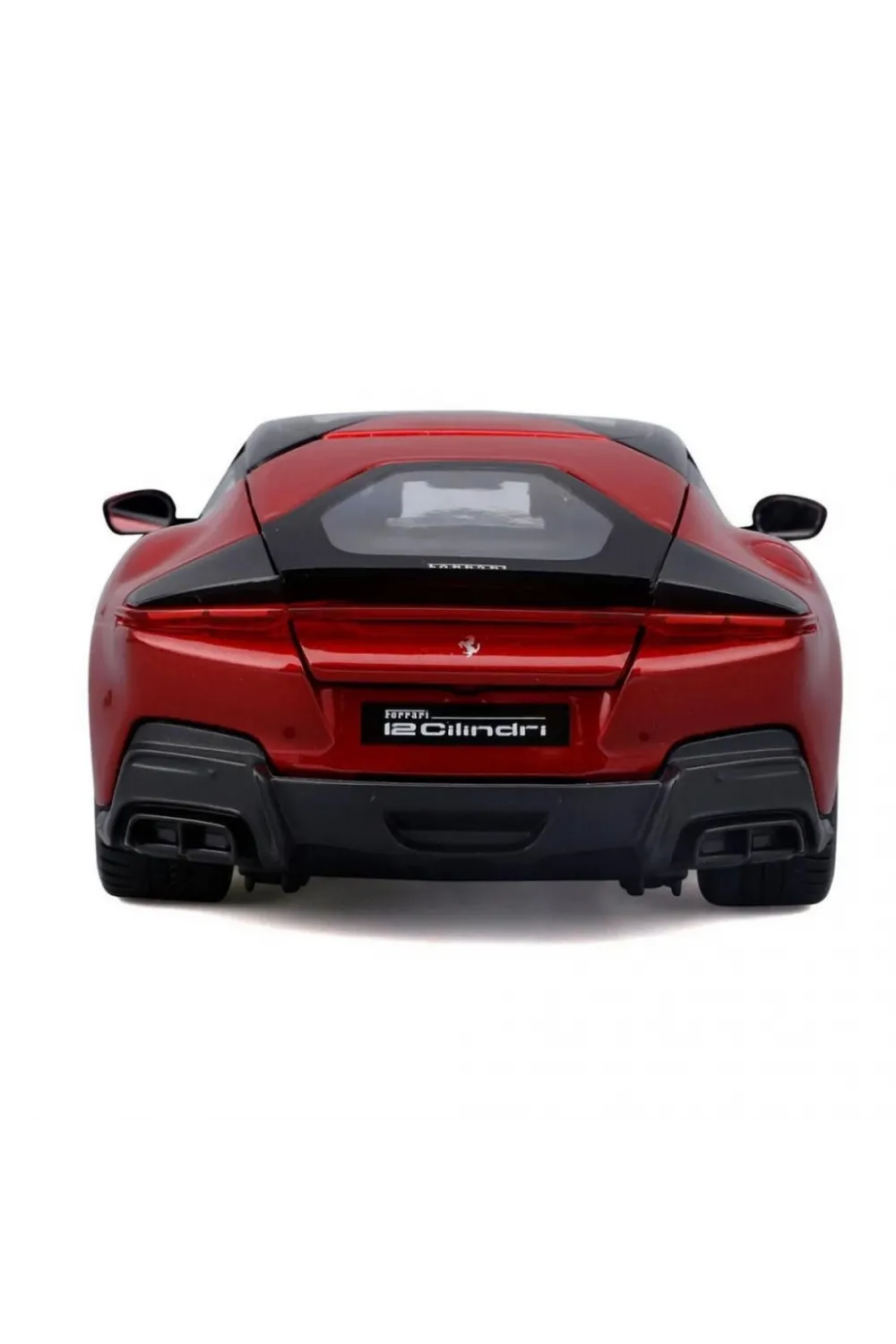 1/24 12 Cilindiric Kırmızı Model Araba