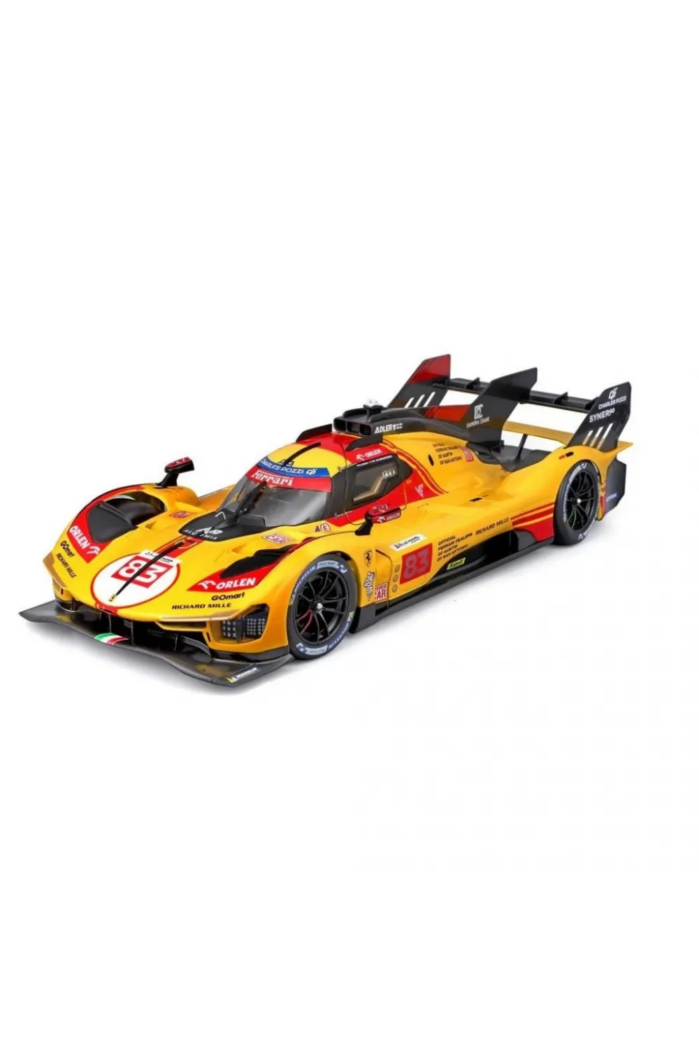 1/24 499P Model Araba Sarı