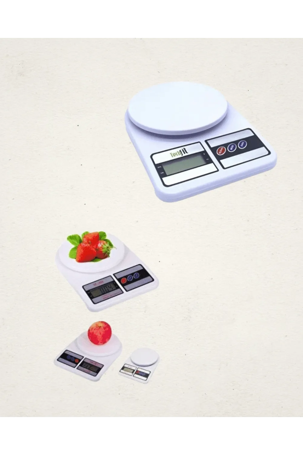 10 Kg Kapasiteli Lcd Ekranlı Dijital Mutfak Tartıs