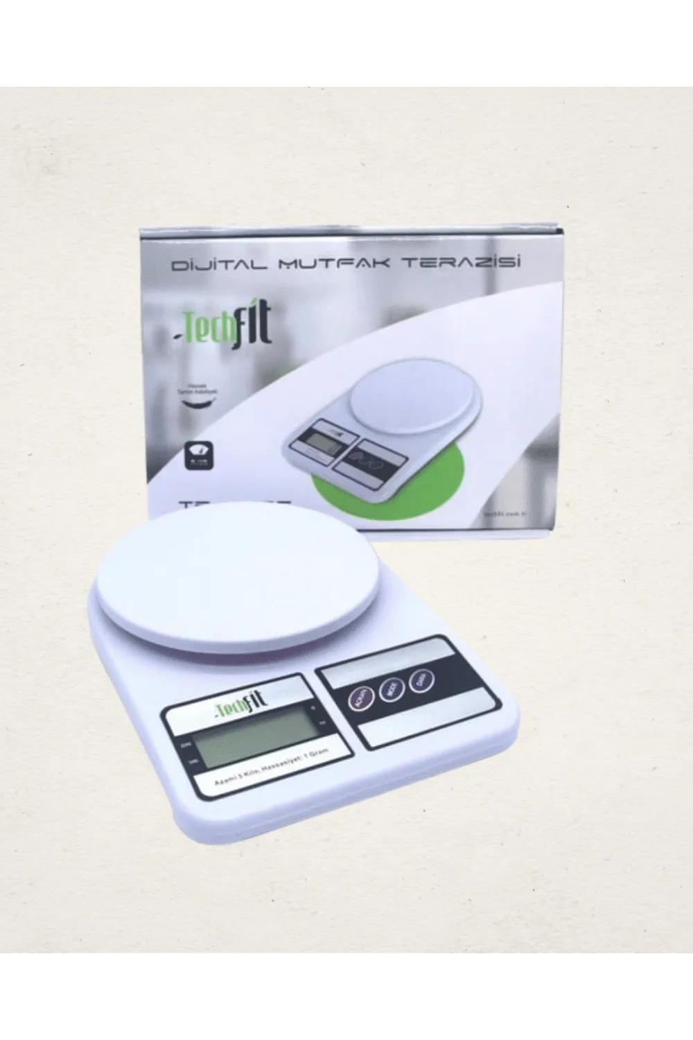 10 Kg Kapasiteli Lcd Ekranlı Dijital Mutfak Tartıs