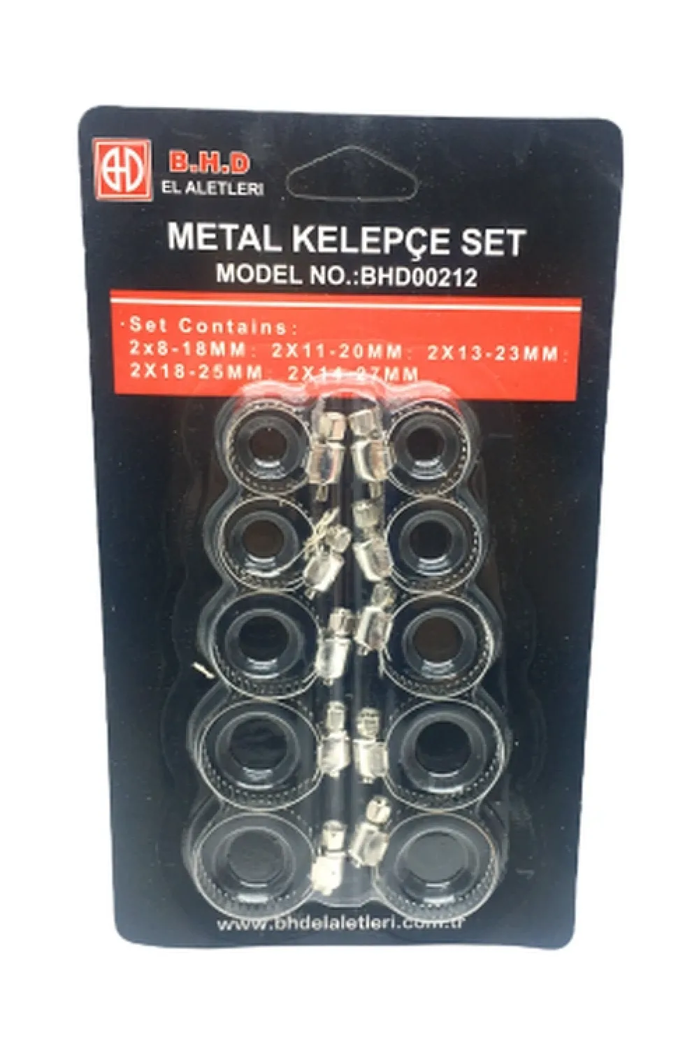10 Parça  Metal Hortum Kelepçesi Set