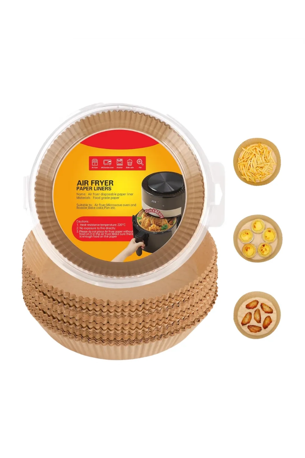 100lü Airfryer Kağıdı
