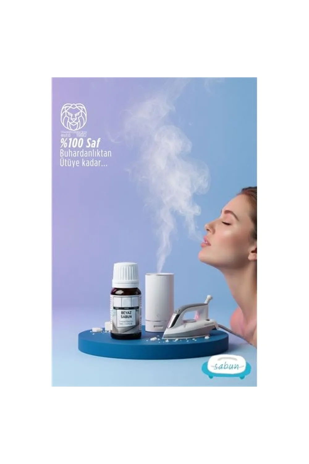 %100 Saf Beyaz Sabun Esansı - 10 ml Hiper-Konsantre Oda ve Ütü Kokusu