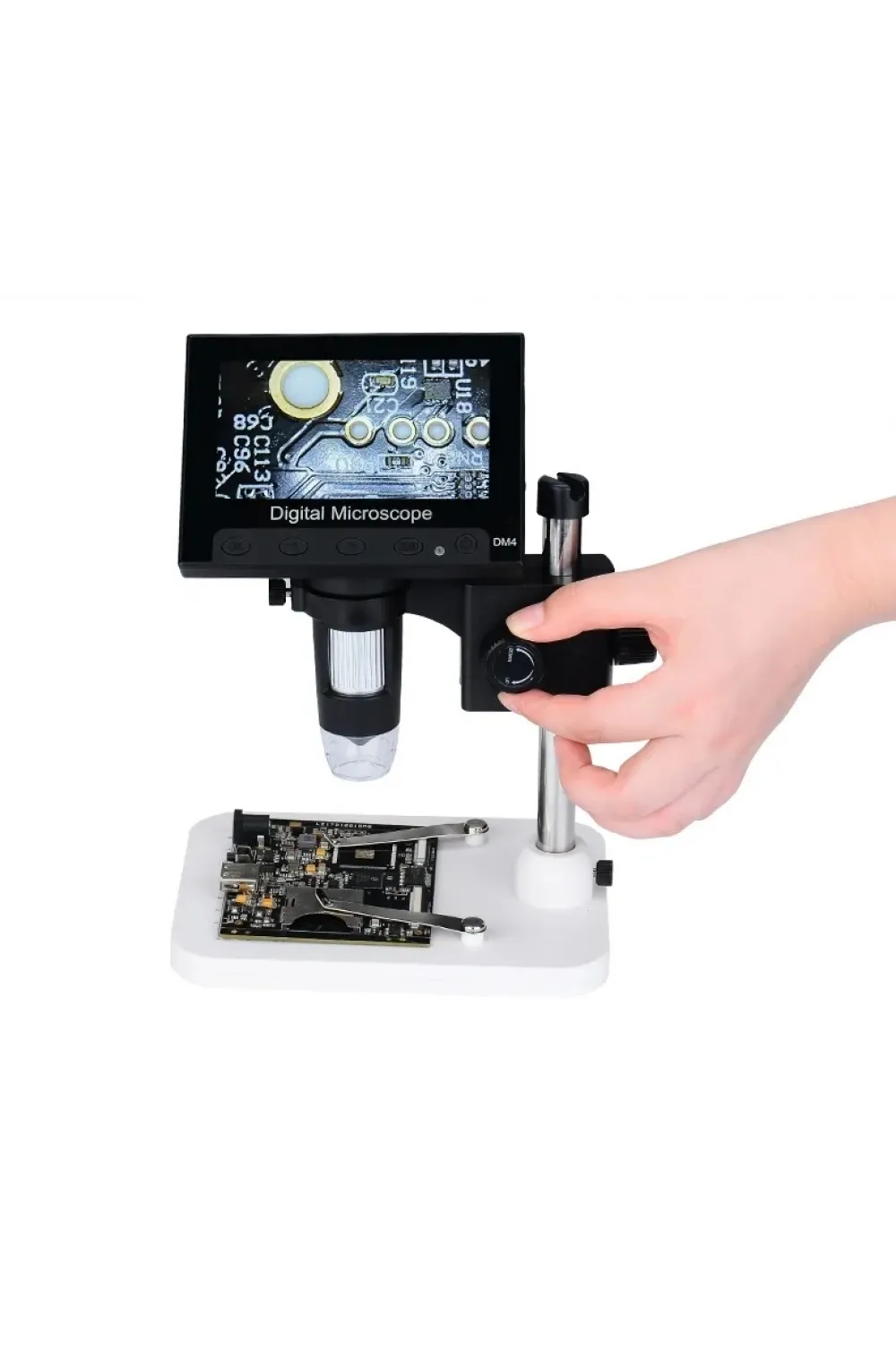 1000x 2.0mp Usb Dijital Elektronik Mikroskop 8 Lcd Ekran Vga Büyüteç Dm4s