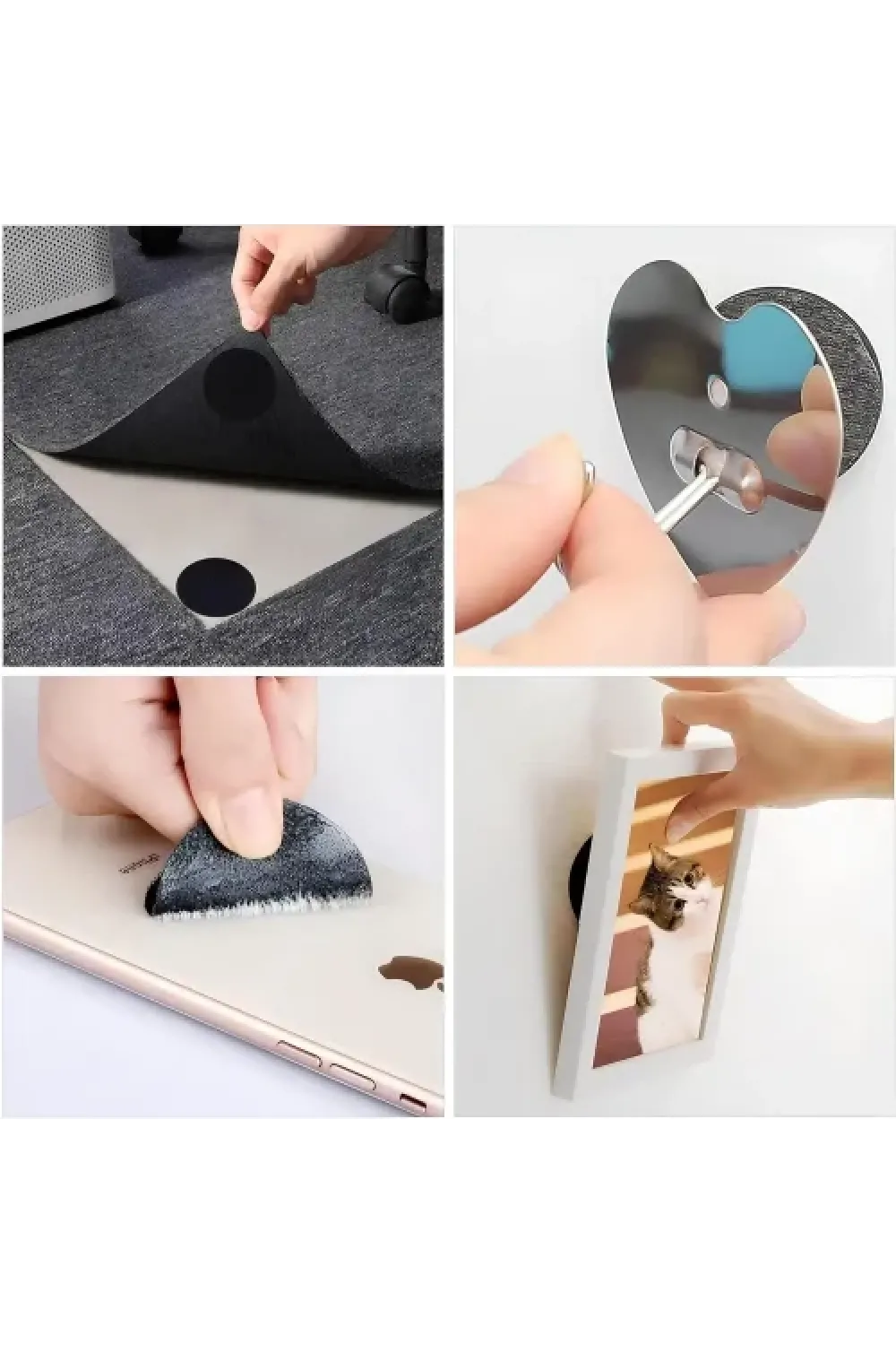 100lü Mega Paket Halı Kaydırmaz Ped
