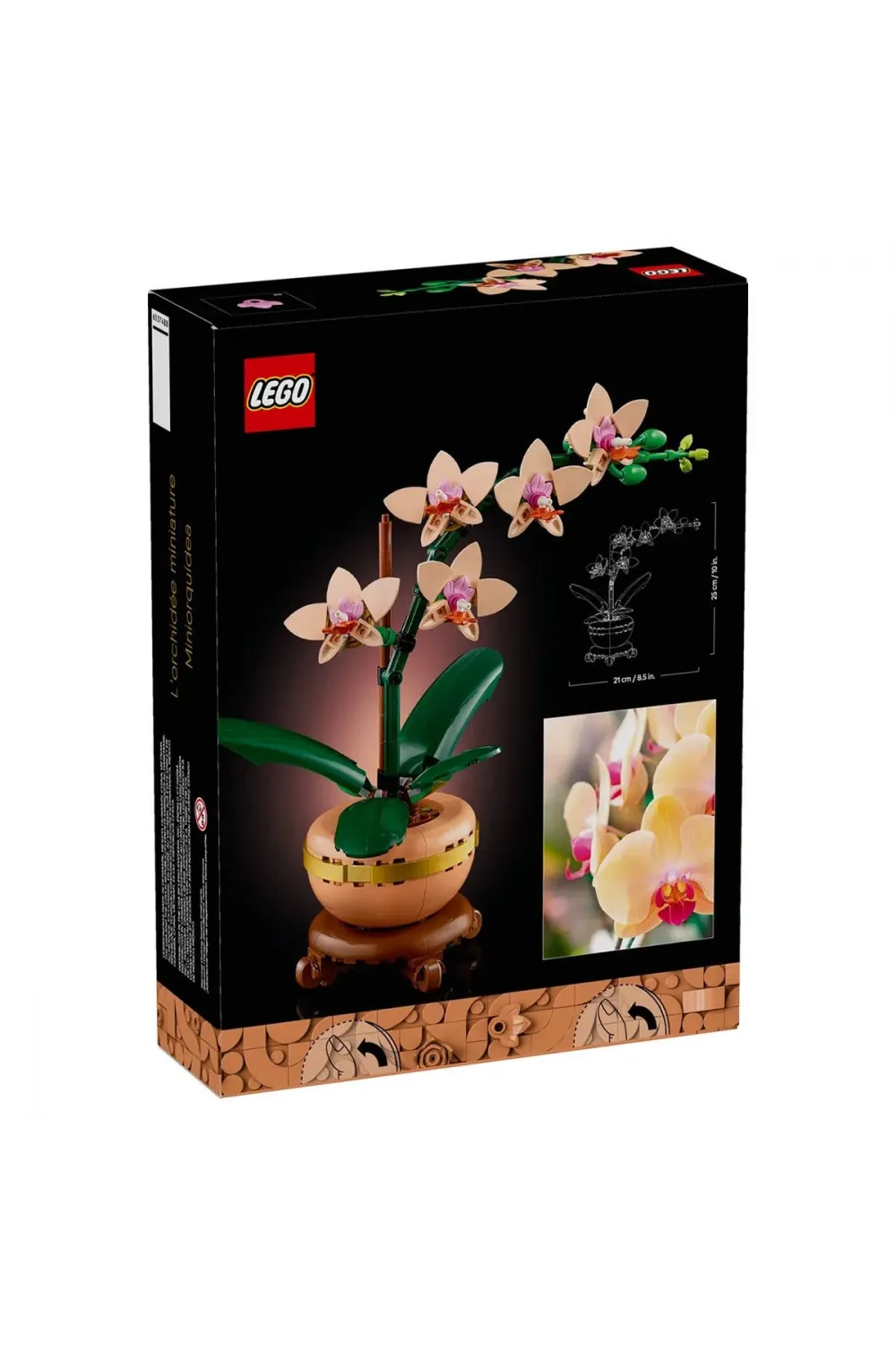 10343 Lego Botanicals Mini Orkide 274 parça +18 yaş
