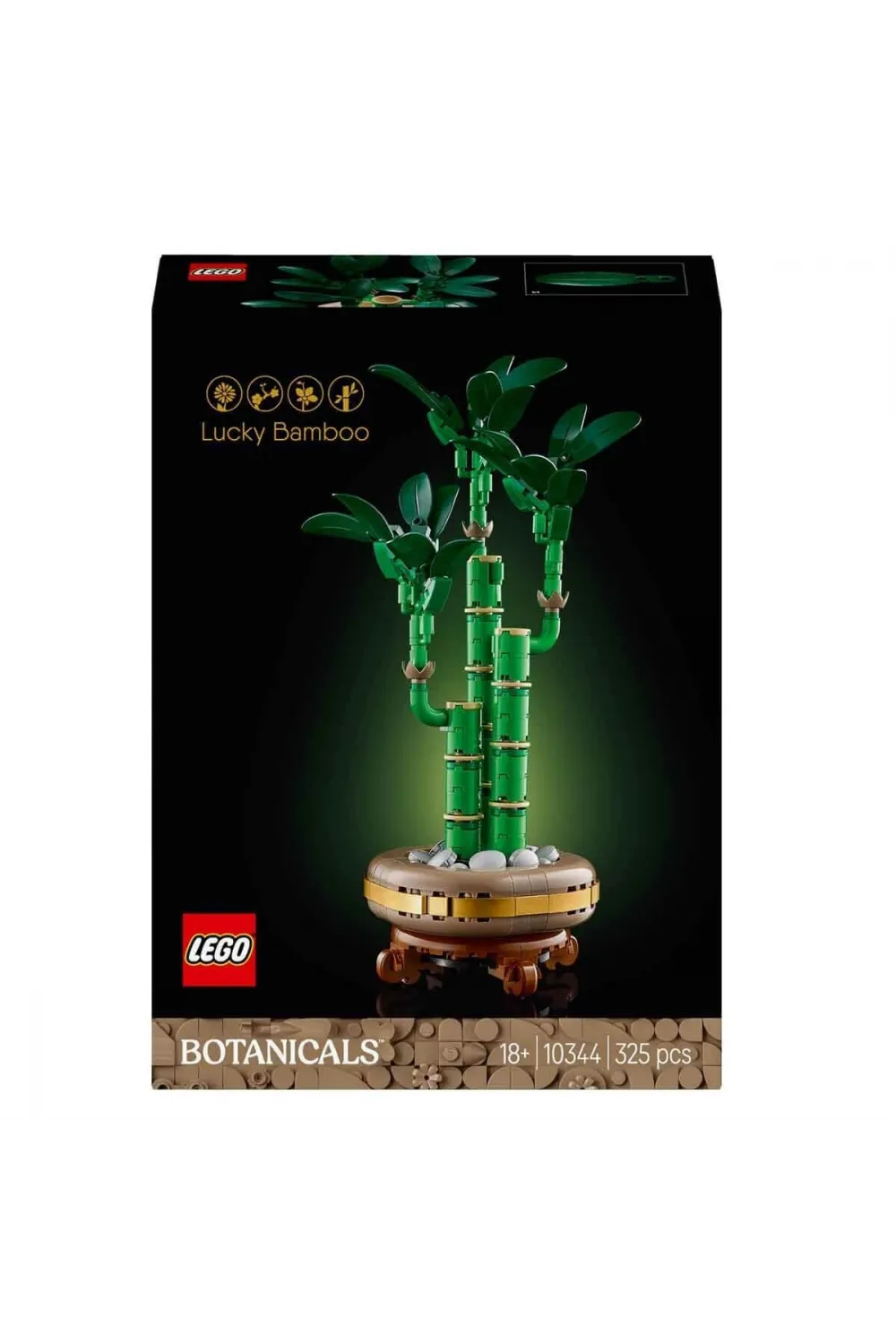 10344 Lego Botanicals Şans Bambusu 325 parça +18 yaş