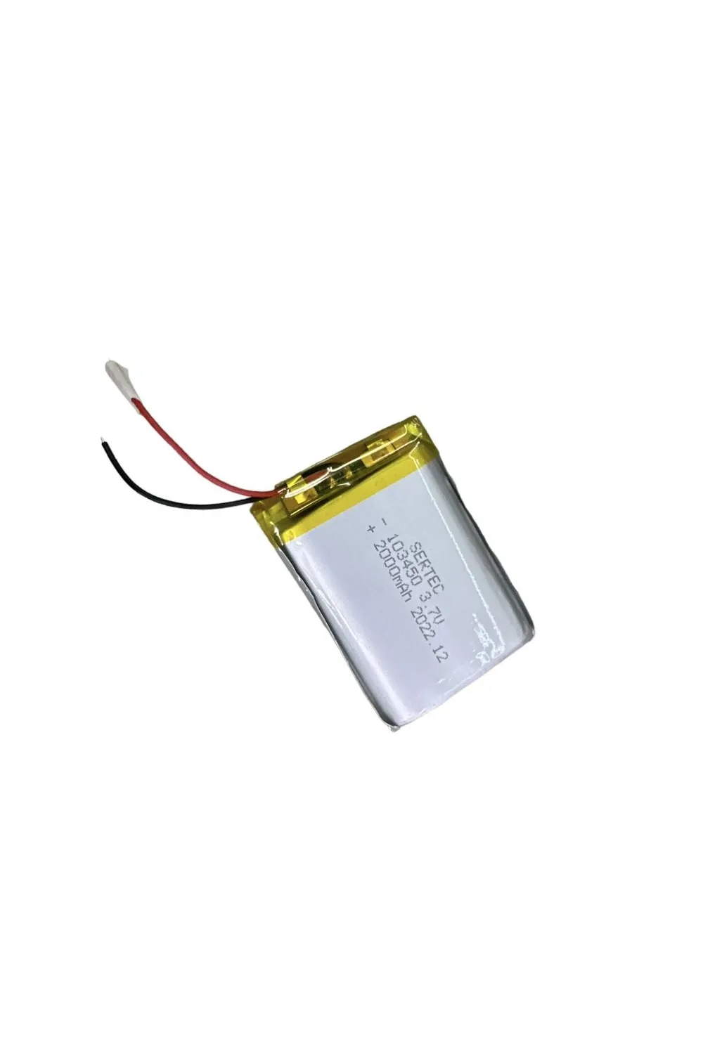 103450 3.7V 2000 MAh Li-Polymer Pil (Devreli/1.5A)