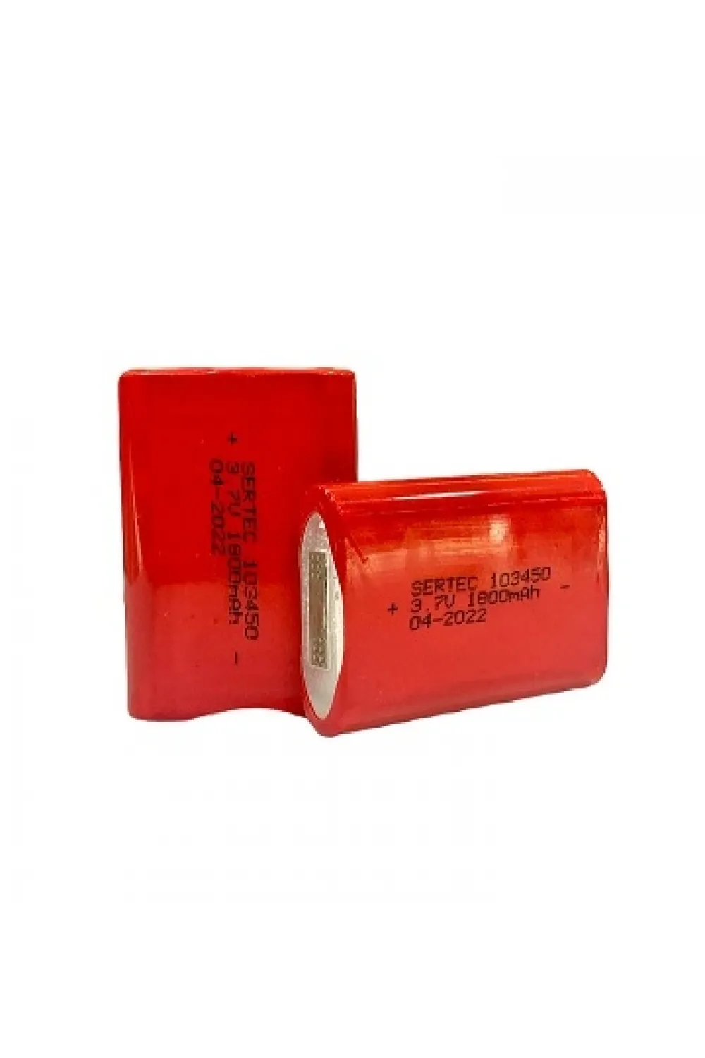 103450 Li-ion 3.7V 1800mAh Prizmatik Şarjlı Pil