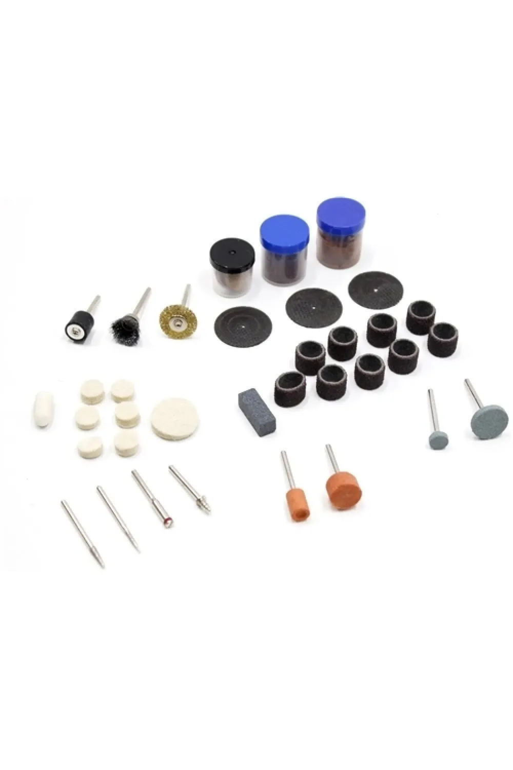 105 Parça Taşlama Zımpara Dremel Gravür Oyma Aksesuar Set
