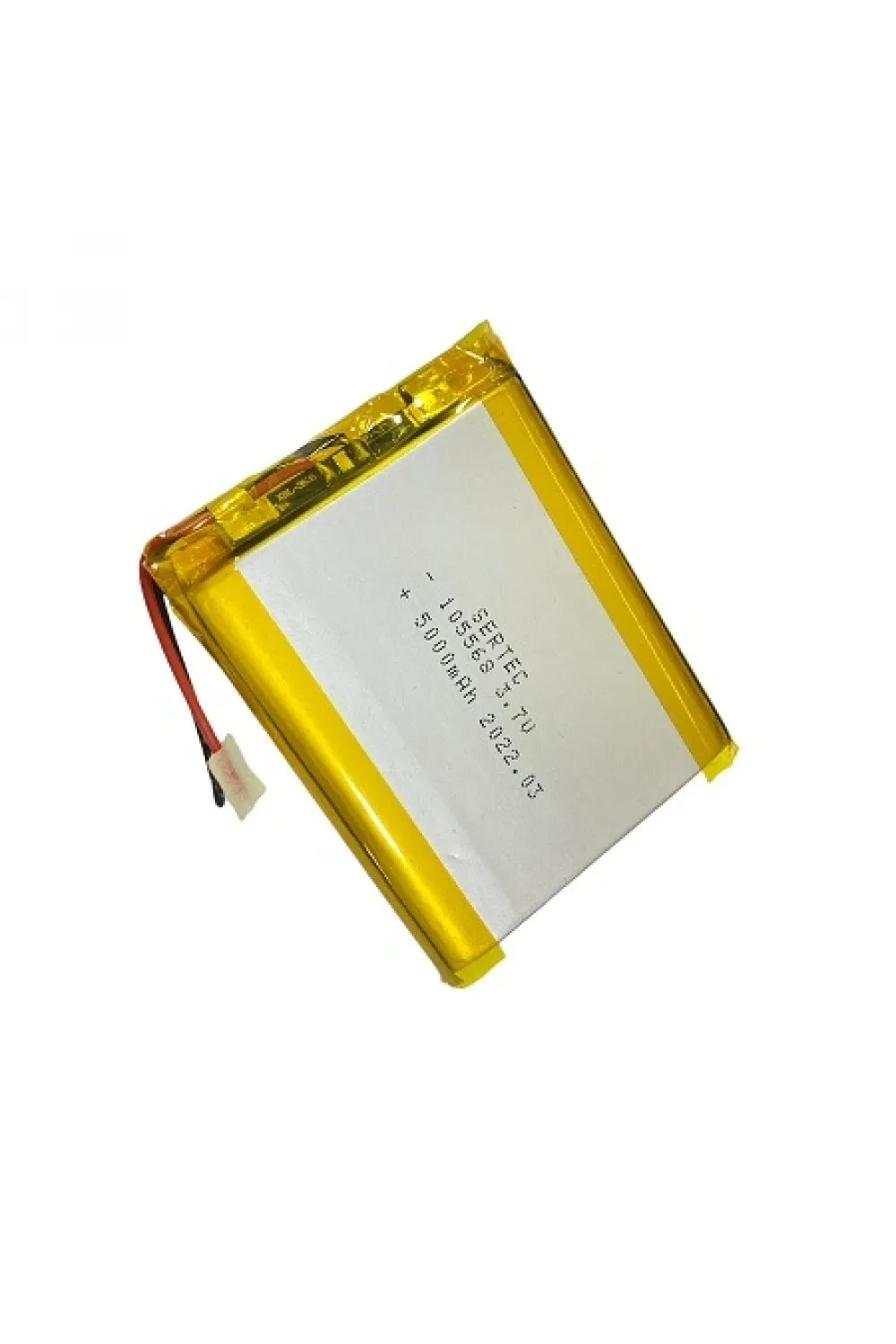 105568 3.7V 5000 mAh Li-Polymer Pil (Devreli/1.5A)