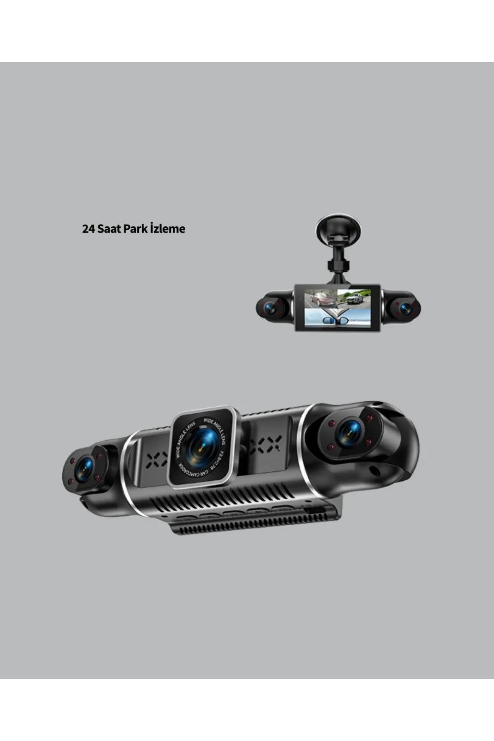 1080p 4 Kanallı Araç Kamerası Gps + Wifi + G Sensör Destekli