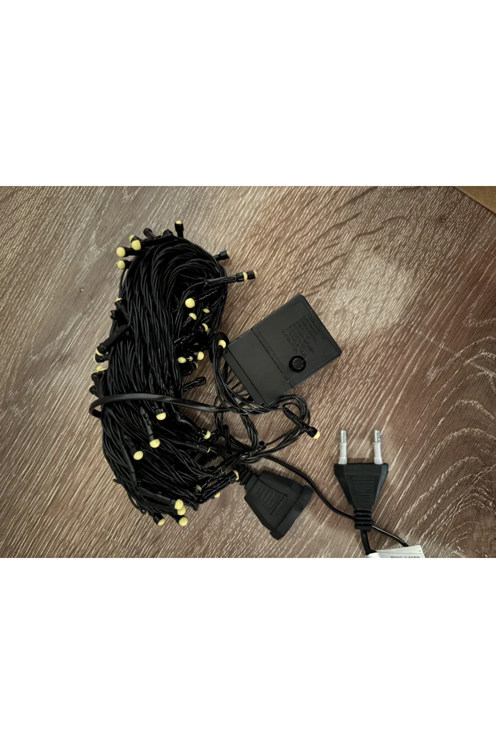 10m 100 Led Damla Uçlu Gün Işığı Siyah Kablo Mz-17-3