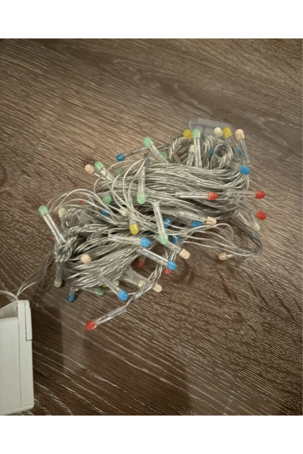 10m 100 Led Damla Uçlu Rgb Işık Şeffaf Kablo Mz-17-10