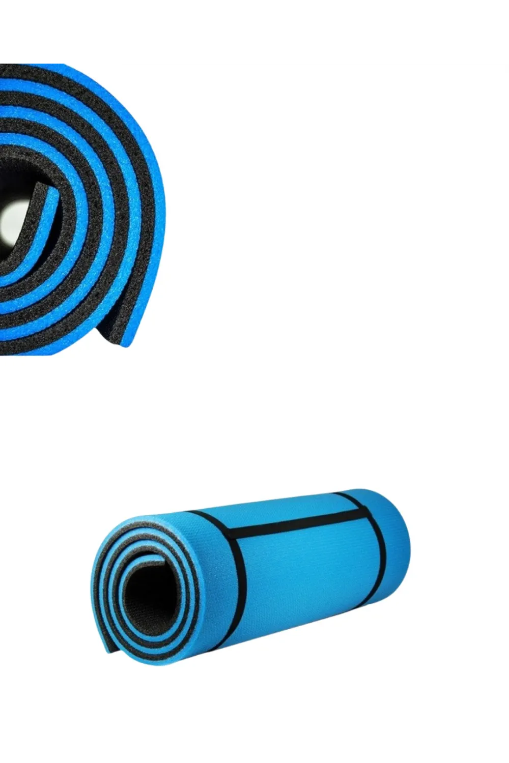 10mm Yoga Matı Mavi