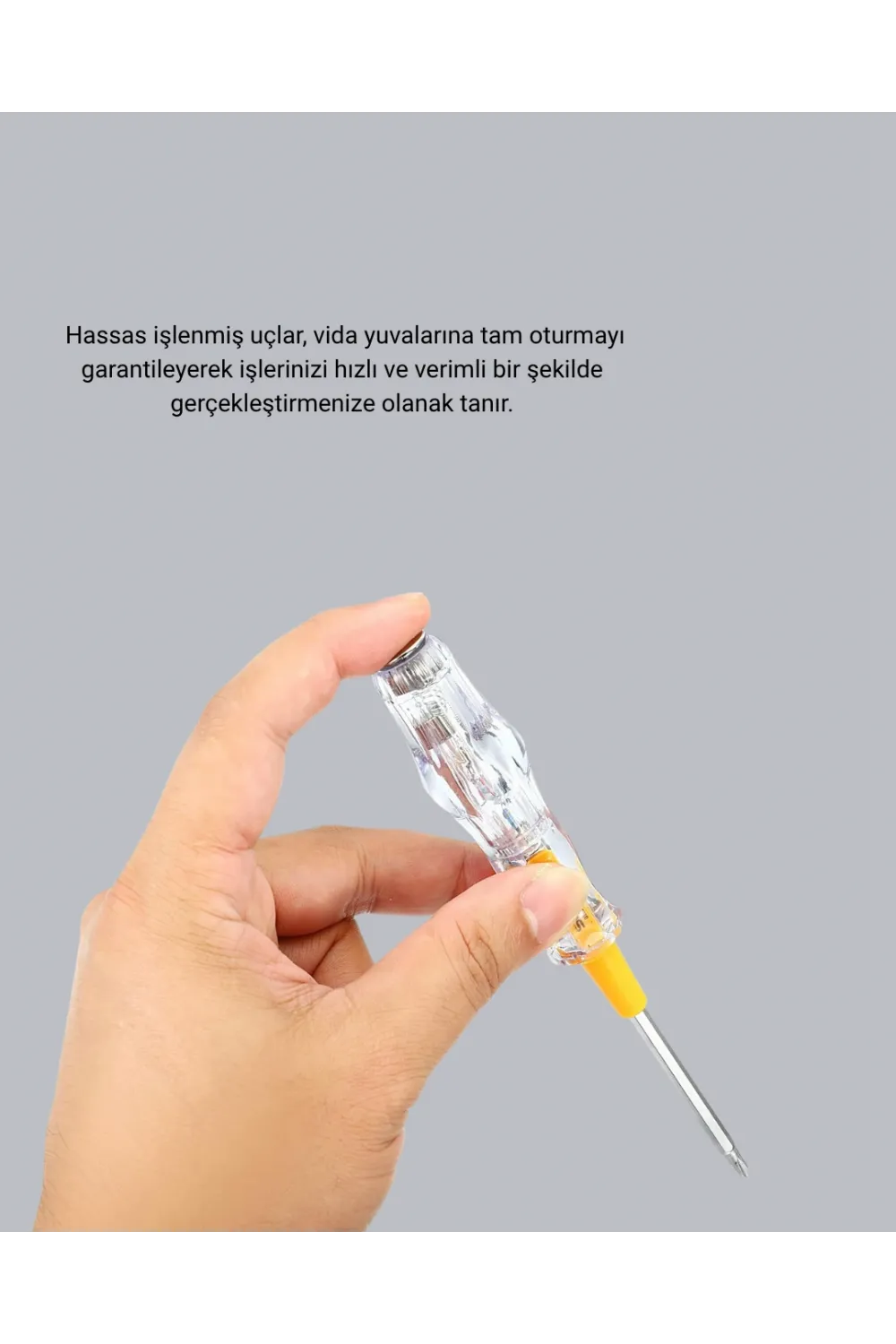 110-220v Elektrik Test Kalemi Korozyona Dayanıklı Nikel Kaplamalı