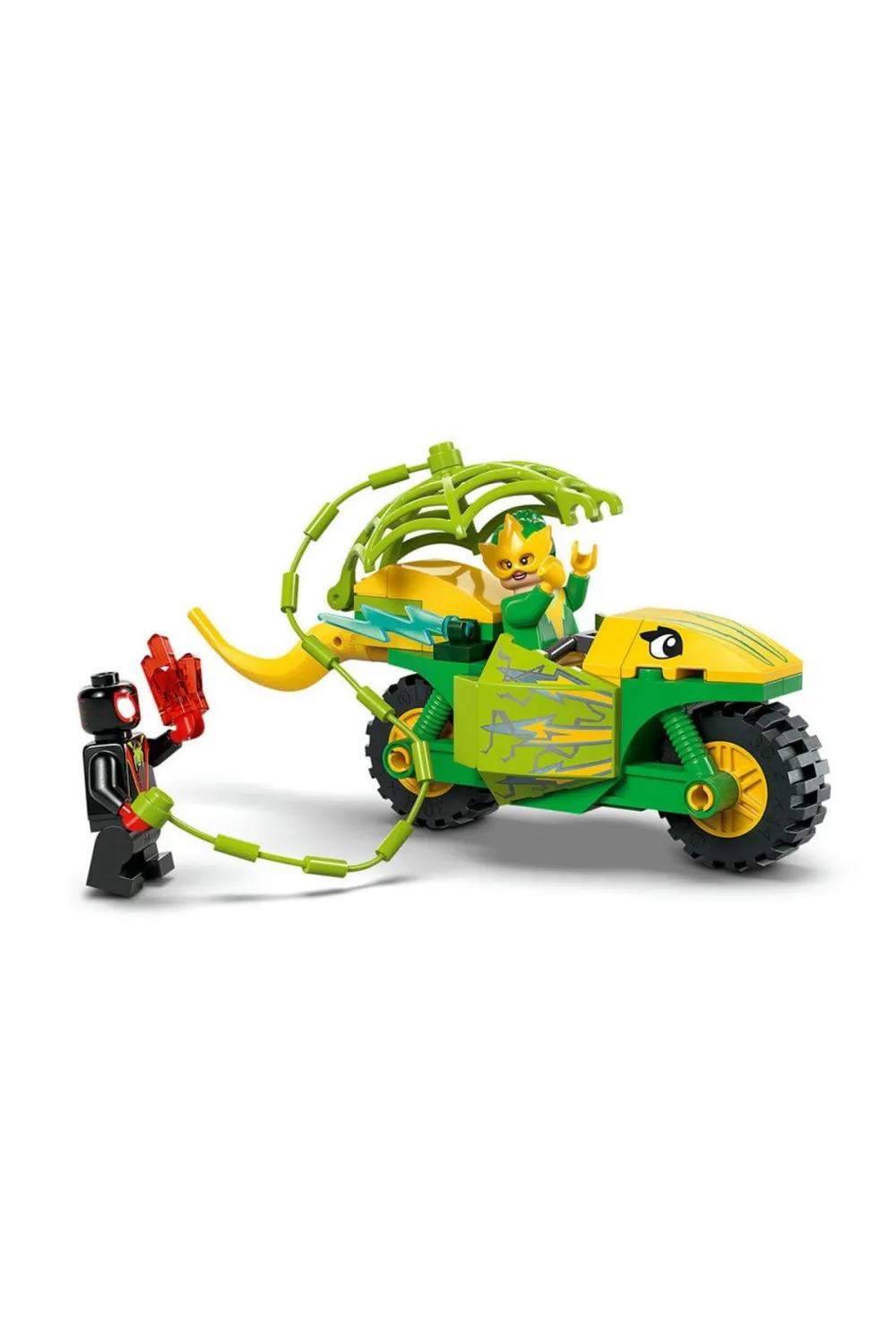 11198 Lego Marvel Spidey - Spin ve Electro Dinozor Aracı Takibi 124 parça +4 yaş