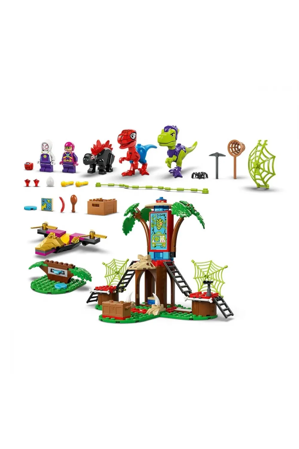 11200 Lego Marvel - Spidey Ağaç Ev Karargahında Savaş 143 parça +4 yaş