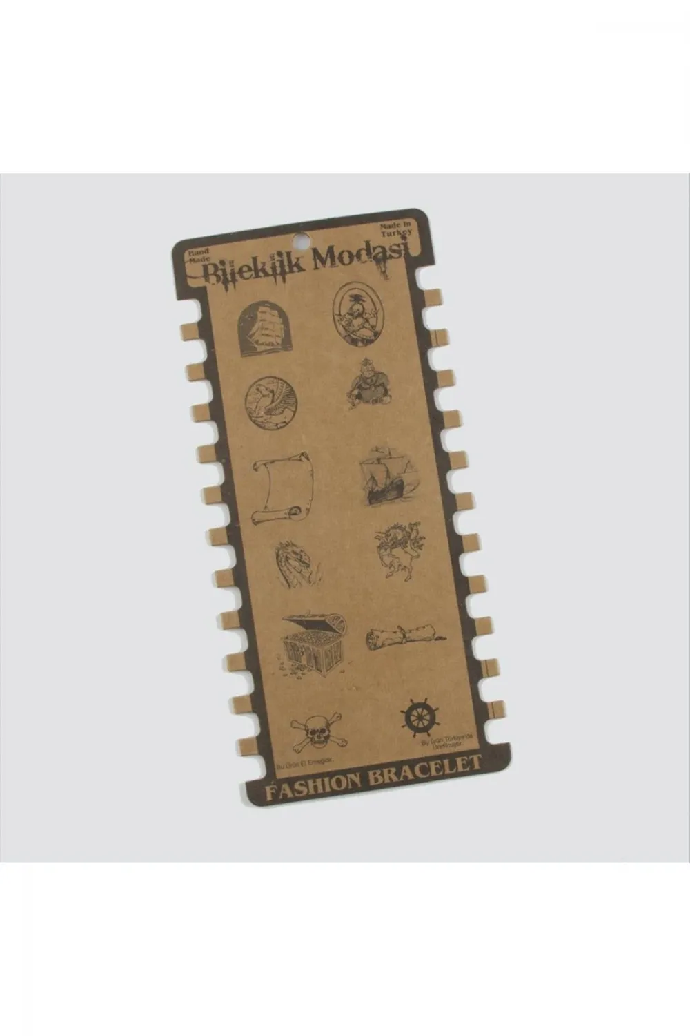 12li Kraft Bileklik Kartı