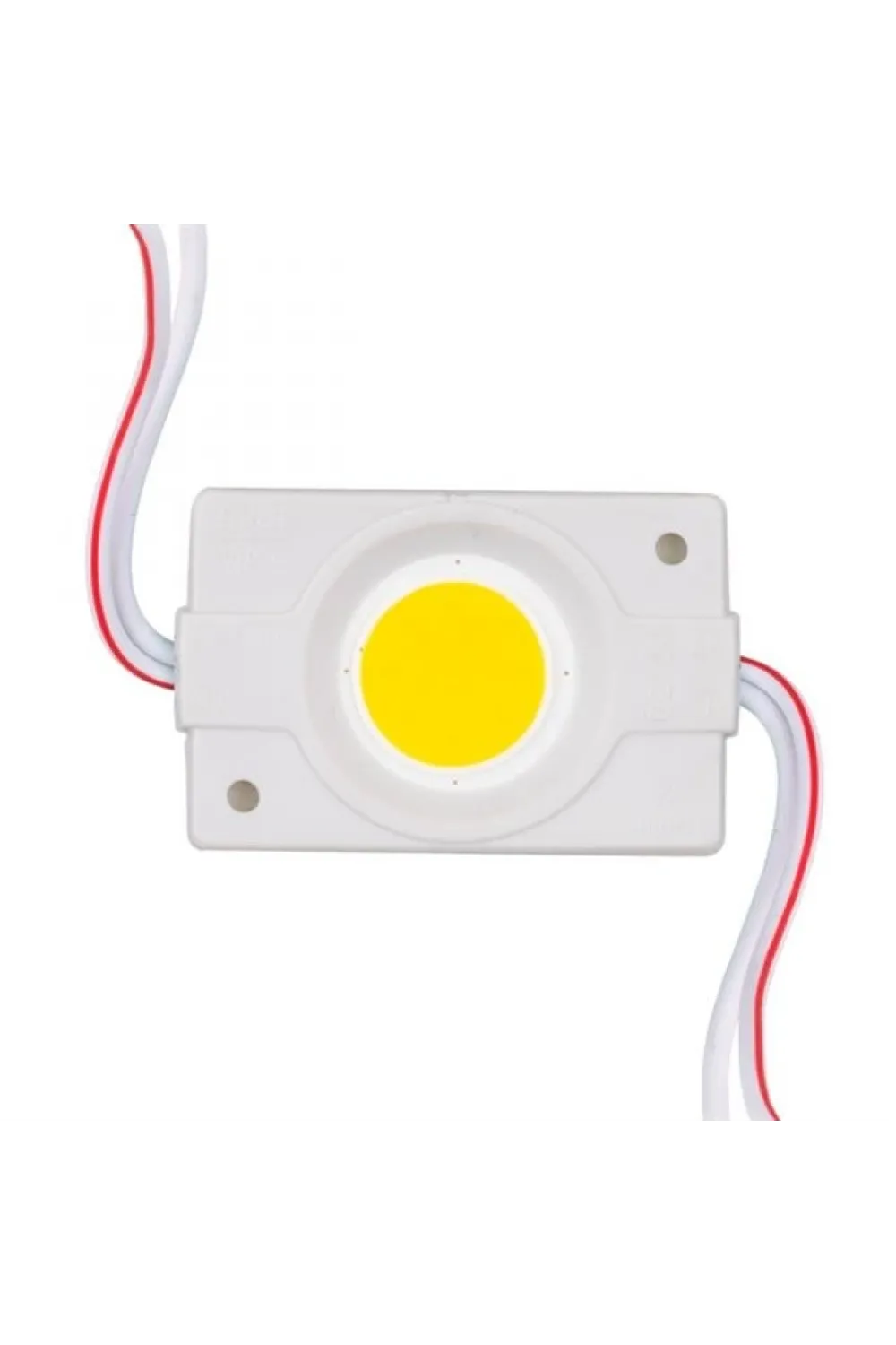 12 Volt 2.4 Watt Beyaz COB LED Modül - 40x22 mm