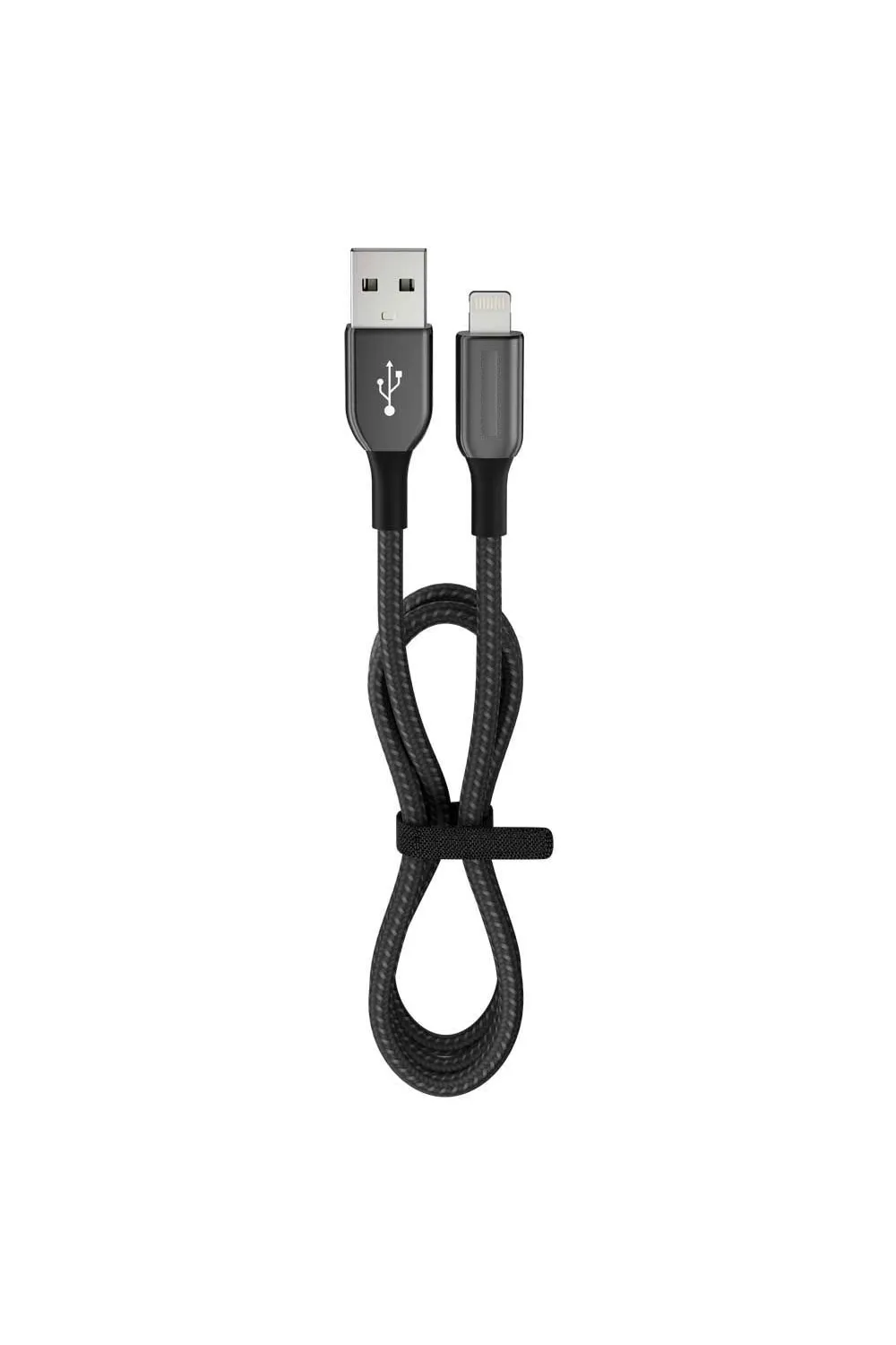 12 Watt 2.4A Usb-A To Lightning 1.2M Hızlı Şarj Kablosu Siyah FC35