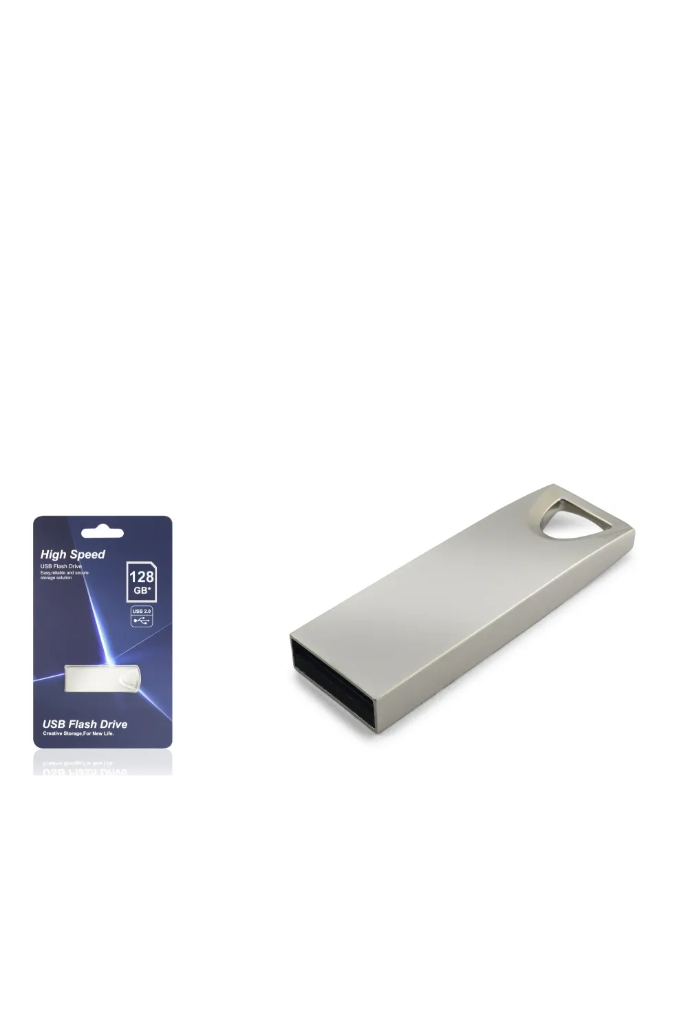 128 Gb Usb 2.0 Metal Gövde Flash Bellek ELBA-128M