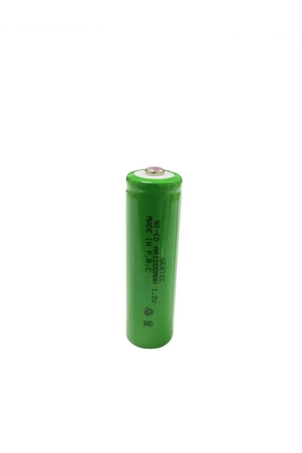 1.2V 1200 Mah - AA - Ni-Cd Şarjlı Pil - (Başlı)