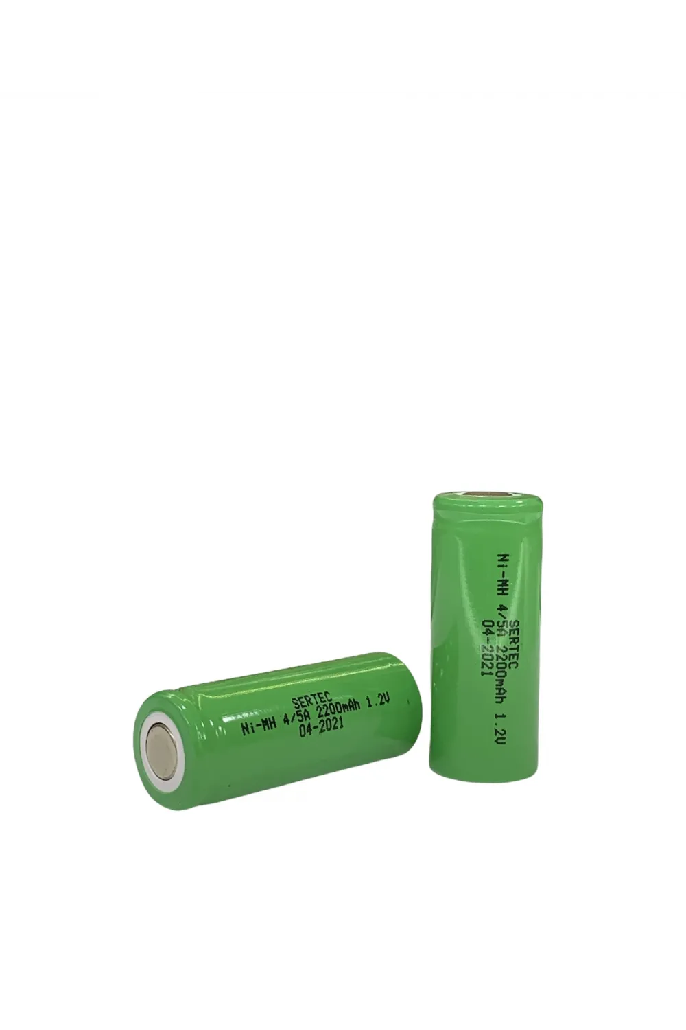 1.2V 2000 Mah - 4/5A - Ni-MH Şarjlı Pil - (Başsız / Flat Head)
