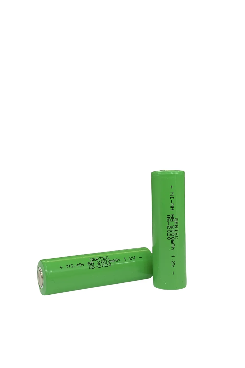 1.2V 2000 Mah - AA - Ni-MH Şarjlı Pil - (Başsız / Flat Head)
