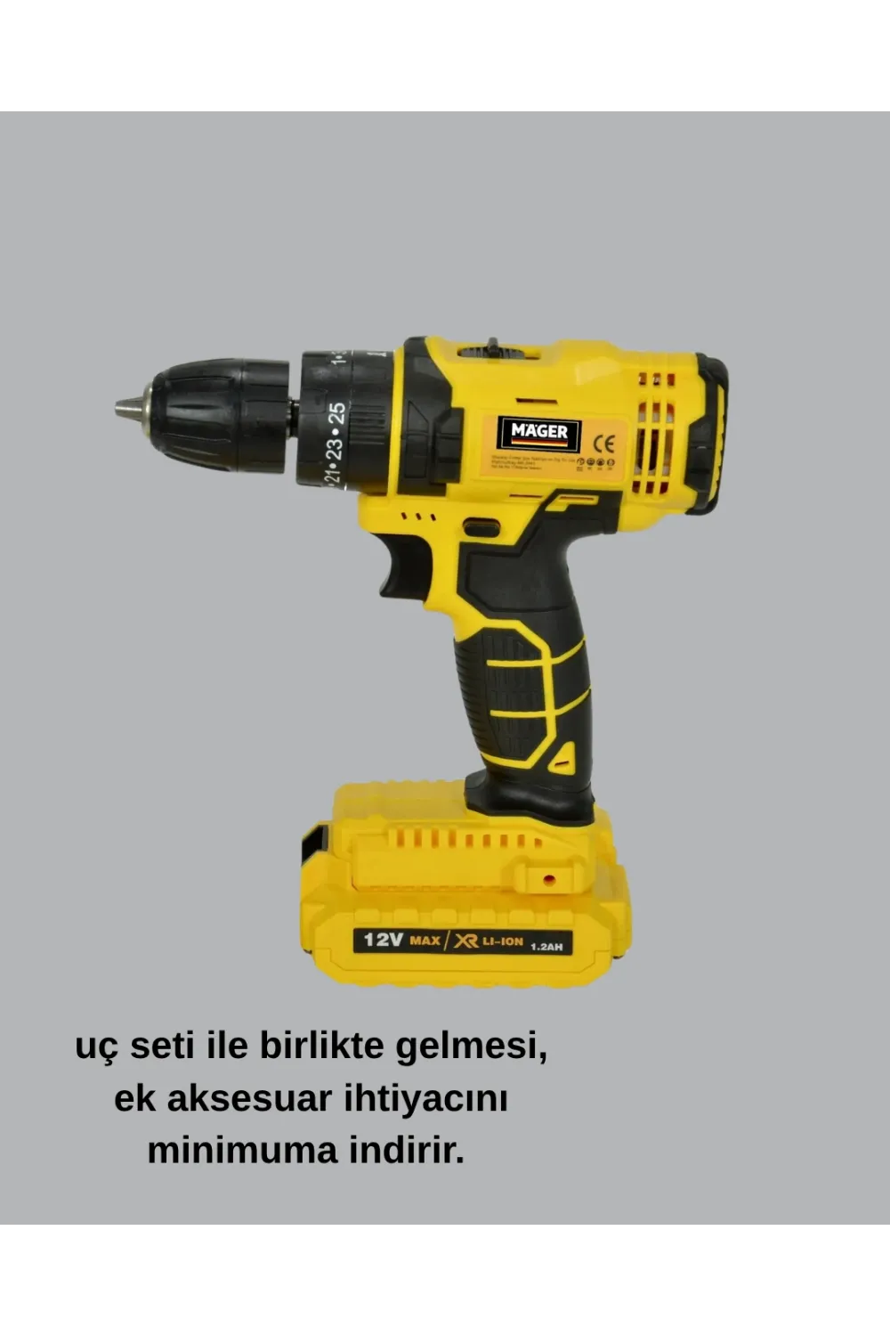 12v Akülü Matkap –ergonomik Ve Yüksek Performanslı