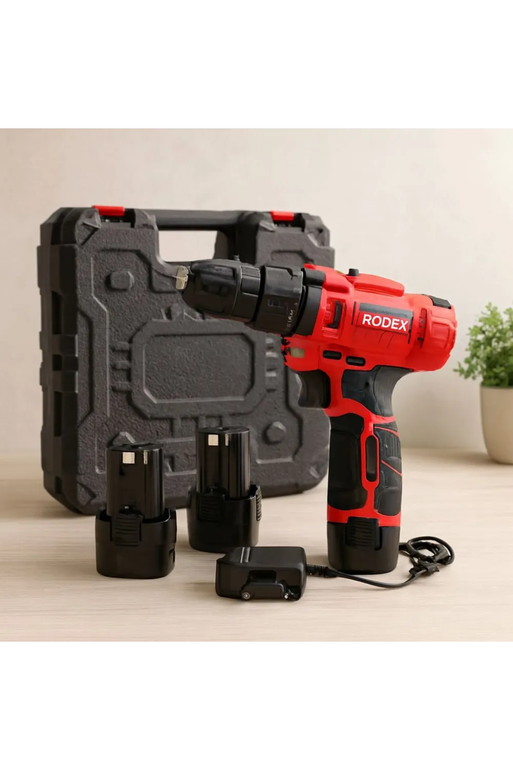 12V Çift Bataryalı Şarjlı Matkap (2 Kademe Hız)