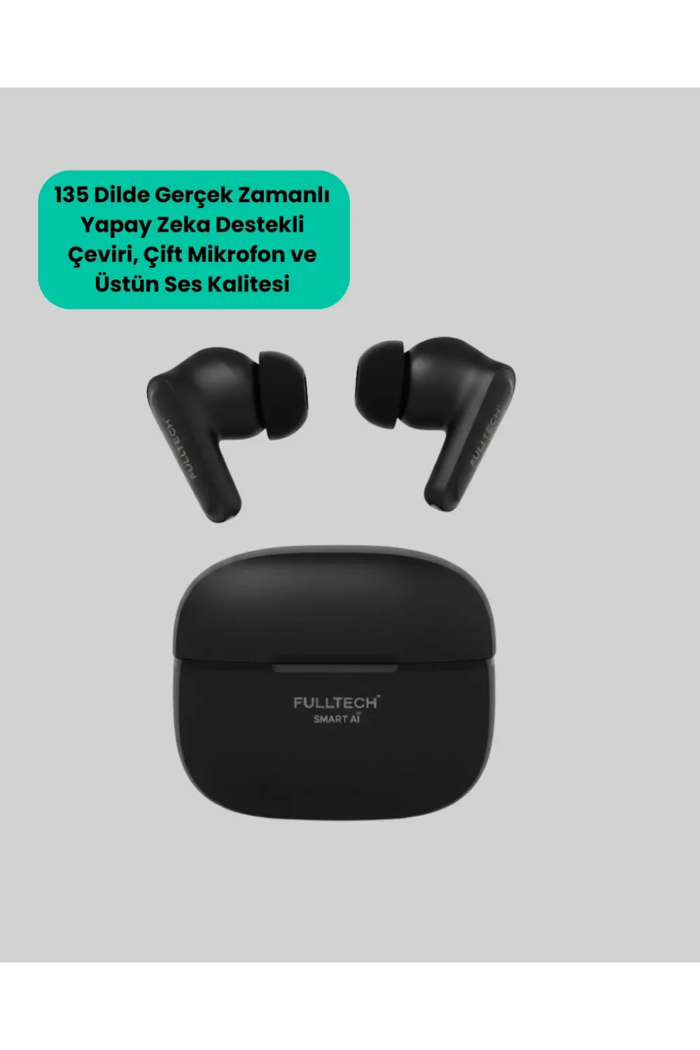 135 Dilde Gerçek Zamanlı Çeviri Özellikli Tws Bluetooth Kulaklık