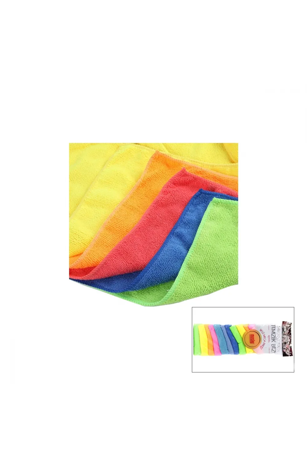 14pcs Mikrofiber Temizlik Bezi 30x30cm