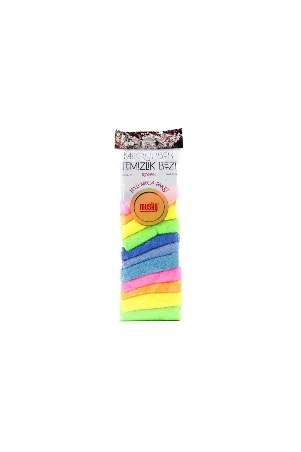 14pcs Mikrofiber Temizlik Bezi 30x30cm