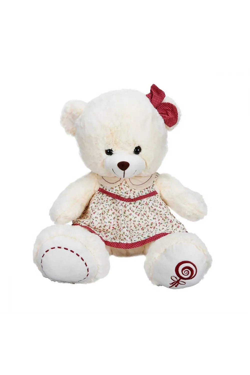 1529 Elbiseli Peluş Ayı 50 cm -Sunman