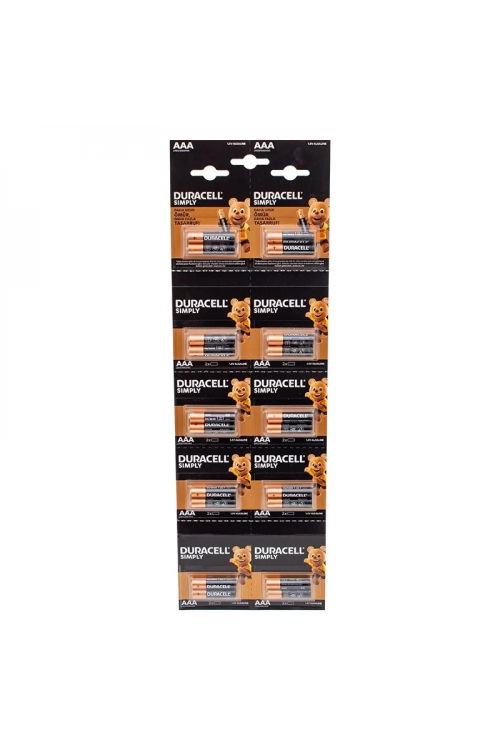 1.5v İnce Aaa 20li IEGalin Pil Lr03/mn20