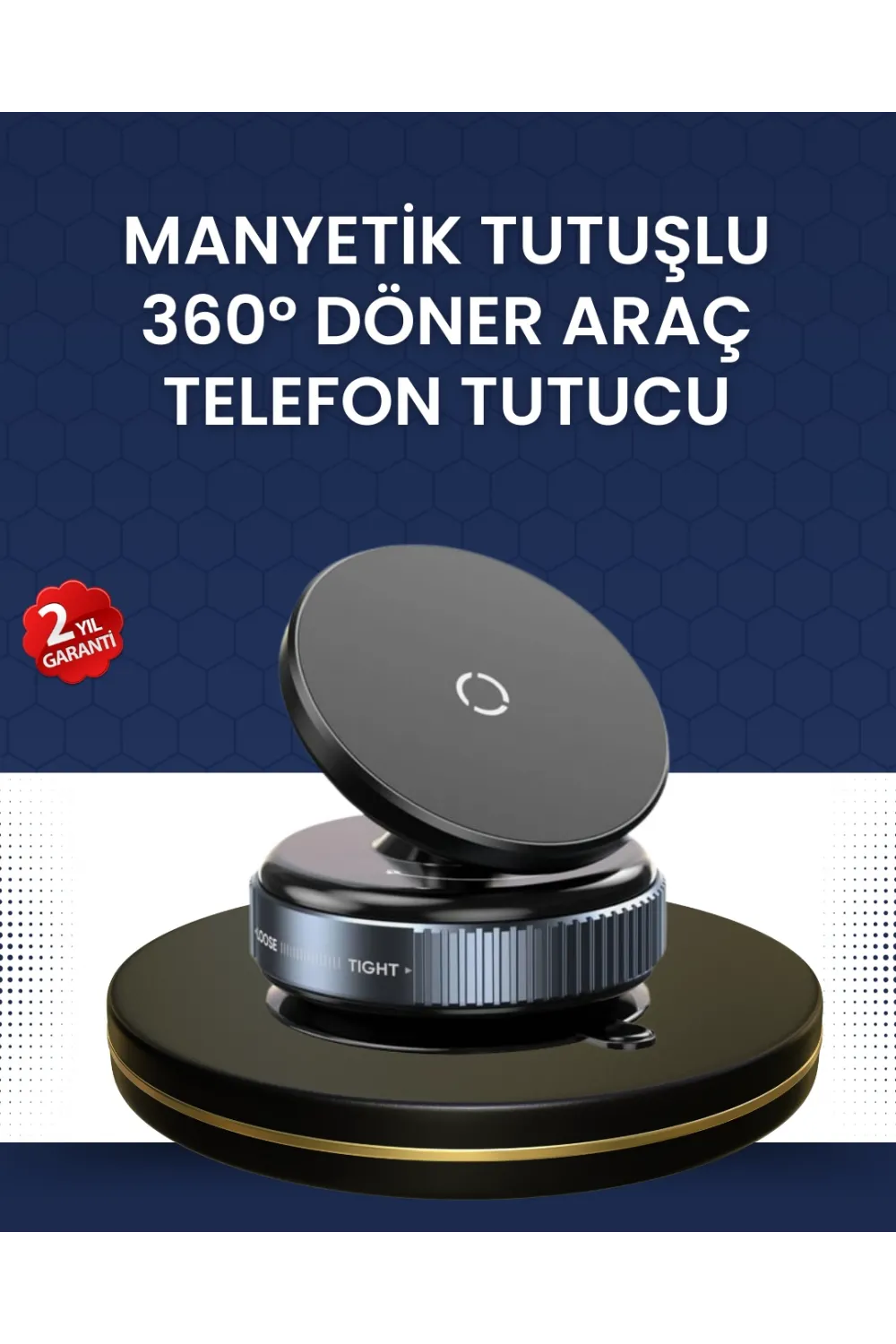 16 Mıknatıslı Araç Telefon Tutucu Kaymaz Ve Güvenli