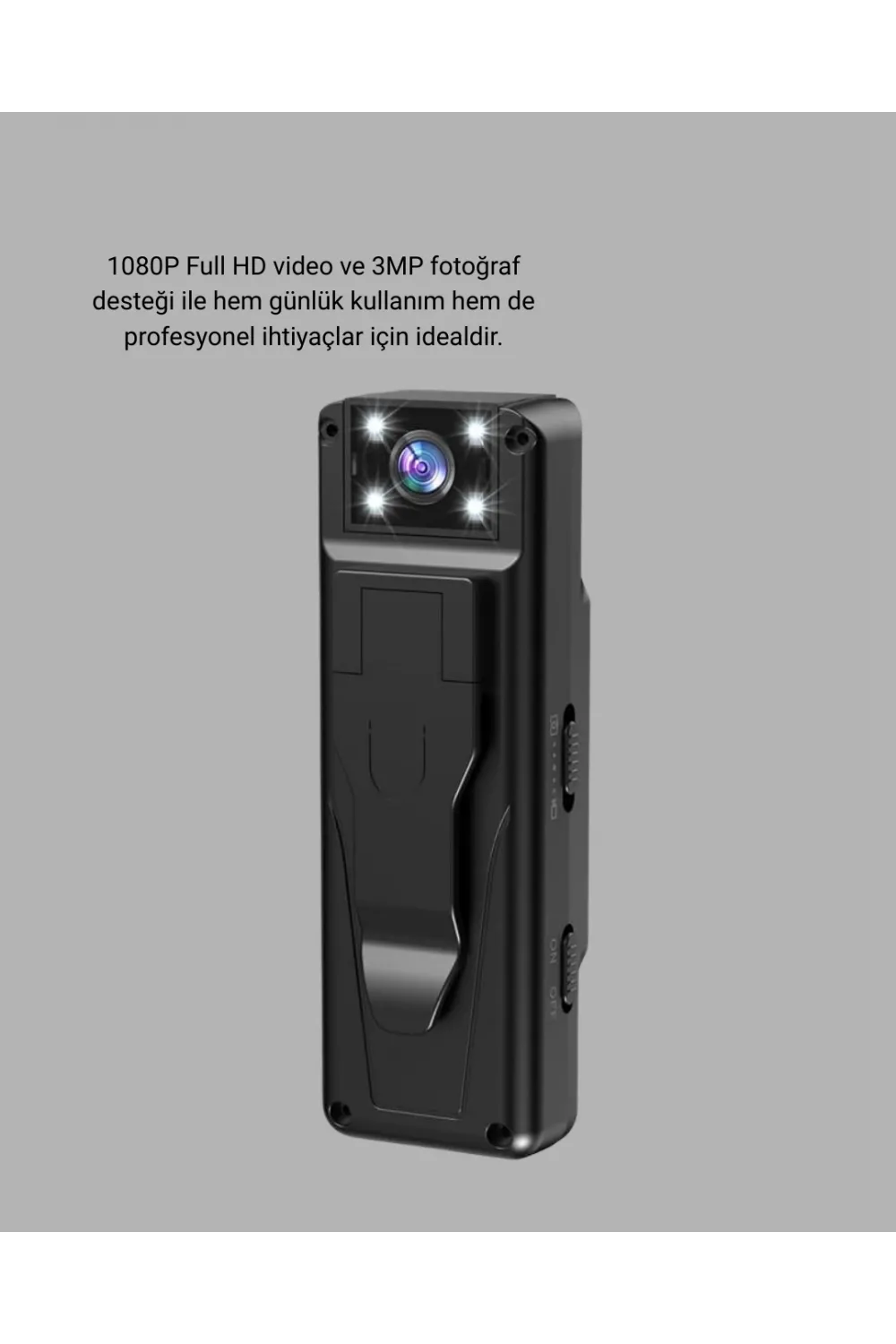 180 Derece Dönebilen Mini Kamera Full Hd Tft Ekran Hareket Sensörlü (kopya)
