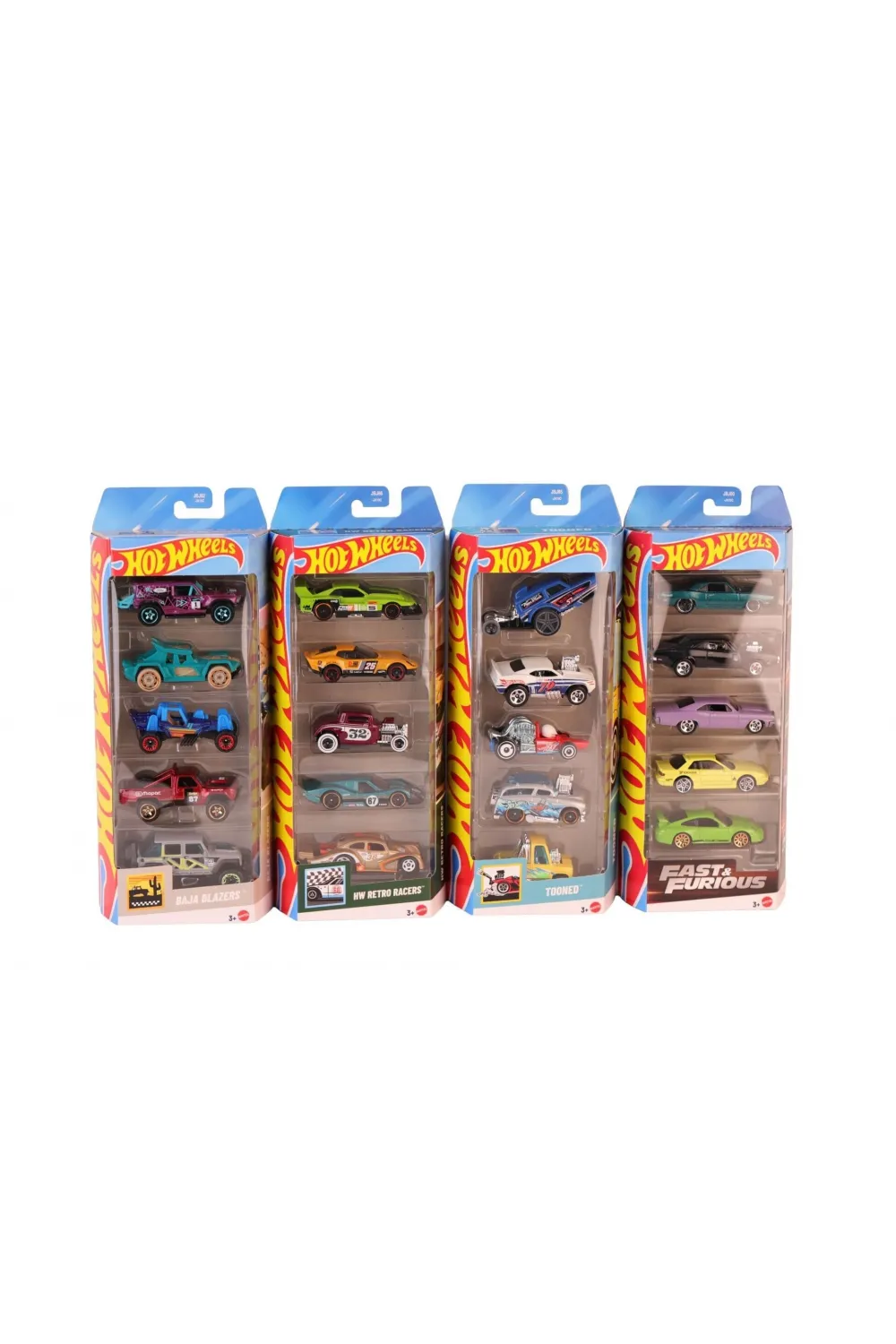 1806 Hot Wheels Beşli Araba Seti
