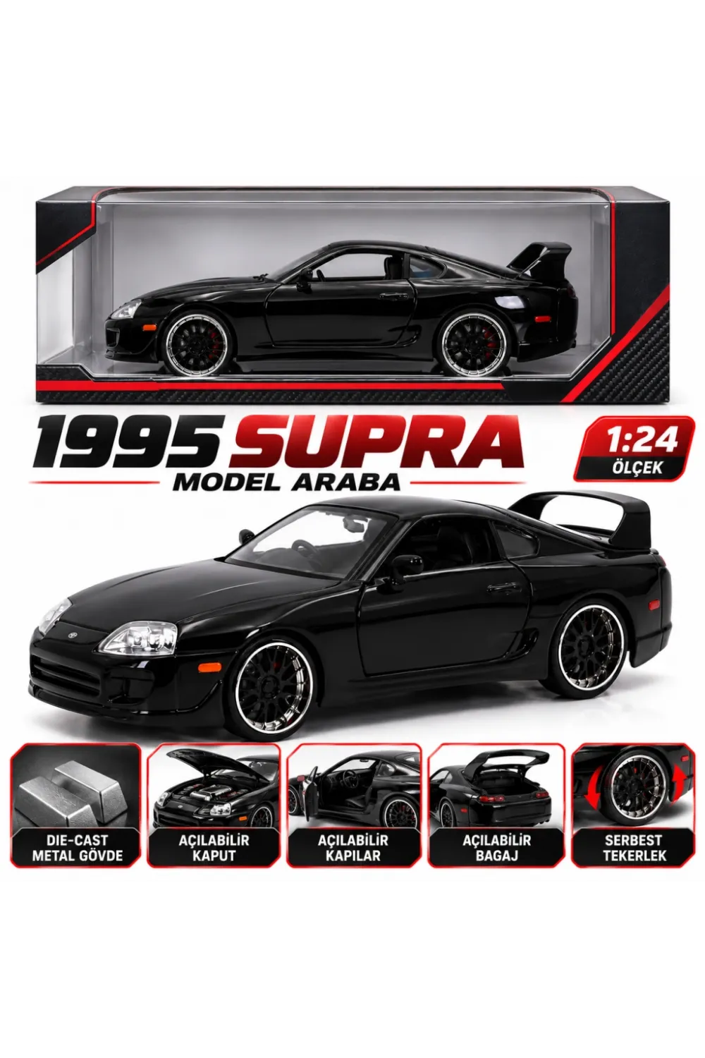 1995 Toyota Supra Model Aracı