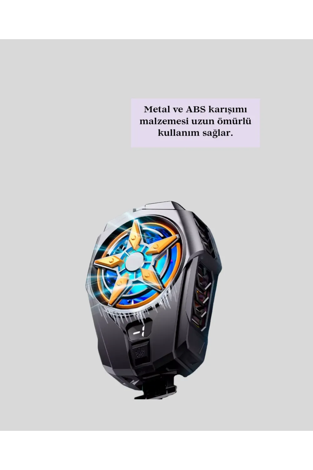 2 Kademeli Hız Ayarlı Taşınabilir Telefon Soğutucu