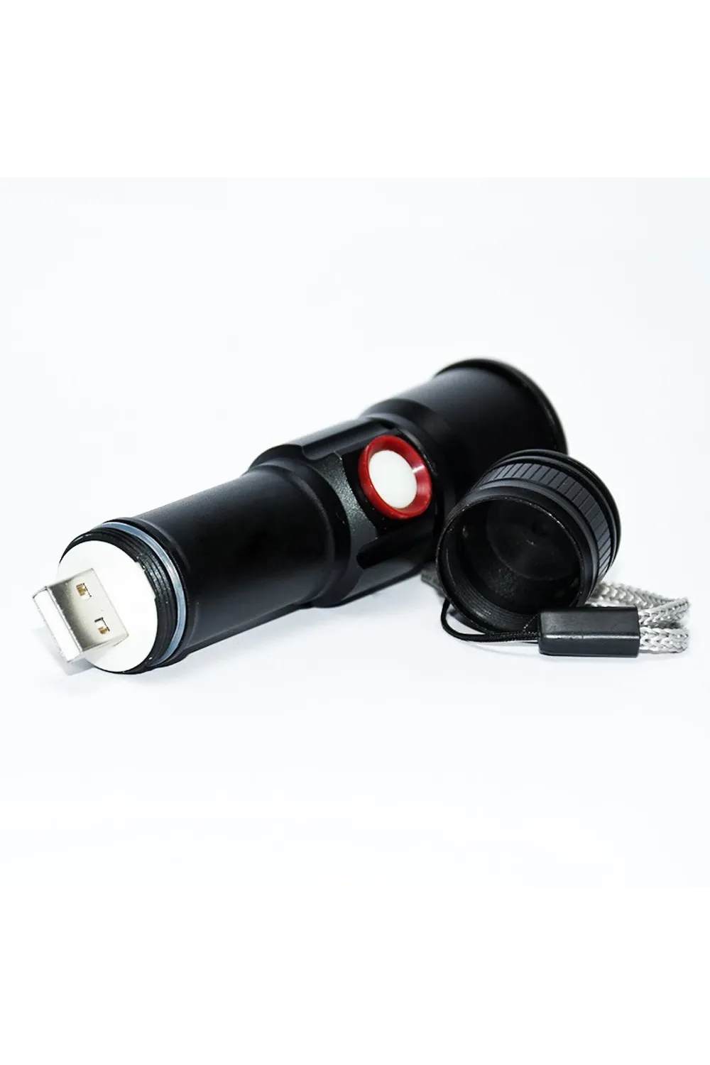 2 Led 1.000 Lümen Usb Şarjlı El Feneri Wt-611