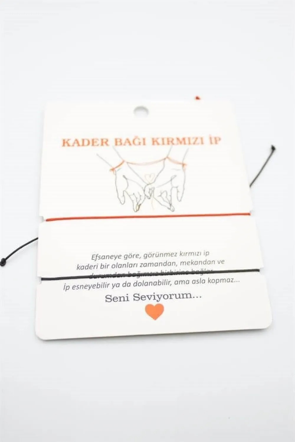 2li Arkadaş Bilekliği - Kırmızı