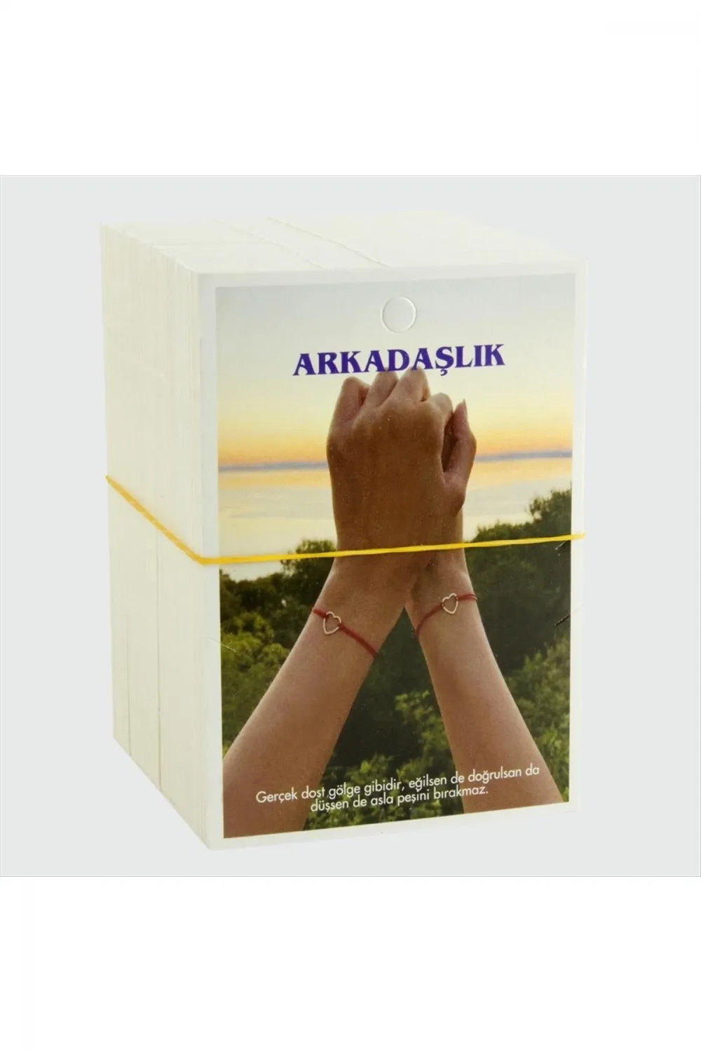 2li Arkadaşlık Bileklik Kartı
