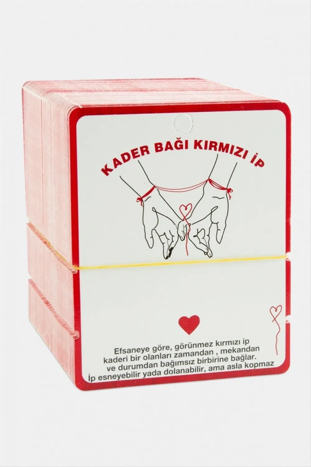 2li Kader Bağı İp Bileklik Kartı