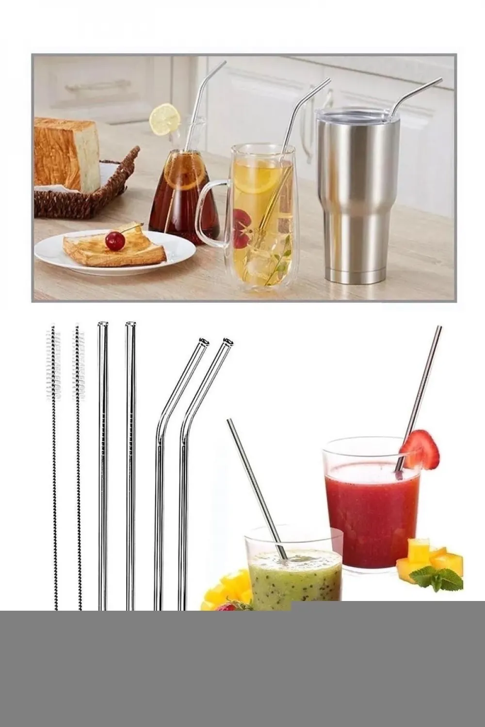 2 Li Pipet Temizleme Fırçası